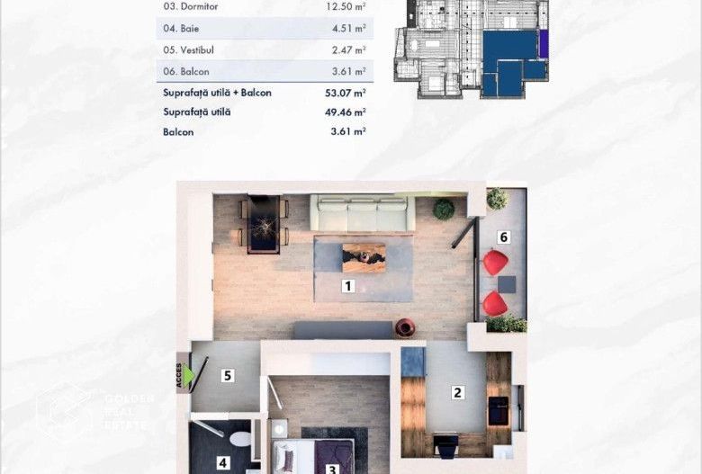 Apartament Premium cu 2 camere, Complex Rezidential Nova Mehala, mutare Imediata - Poză 9