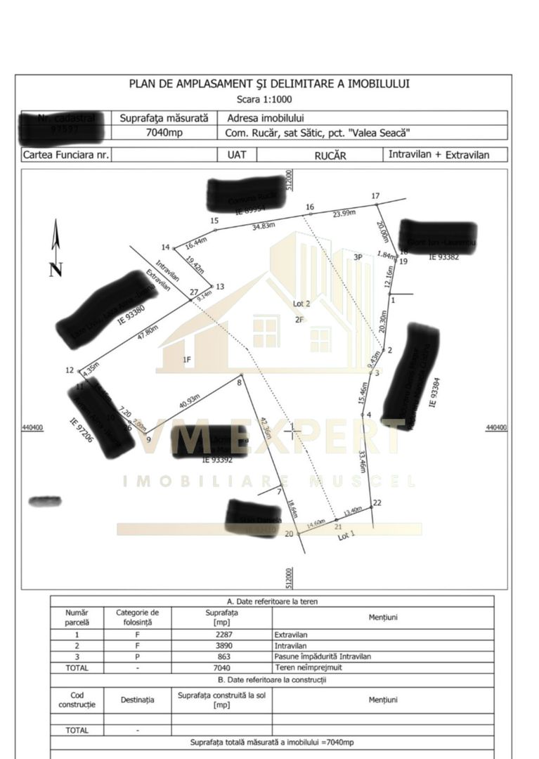 TEREN INTRAVILAN 500 MP SĂTIC- RUCĂR - Poză 24