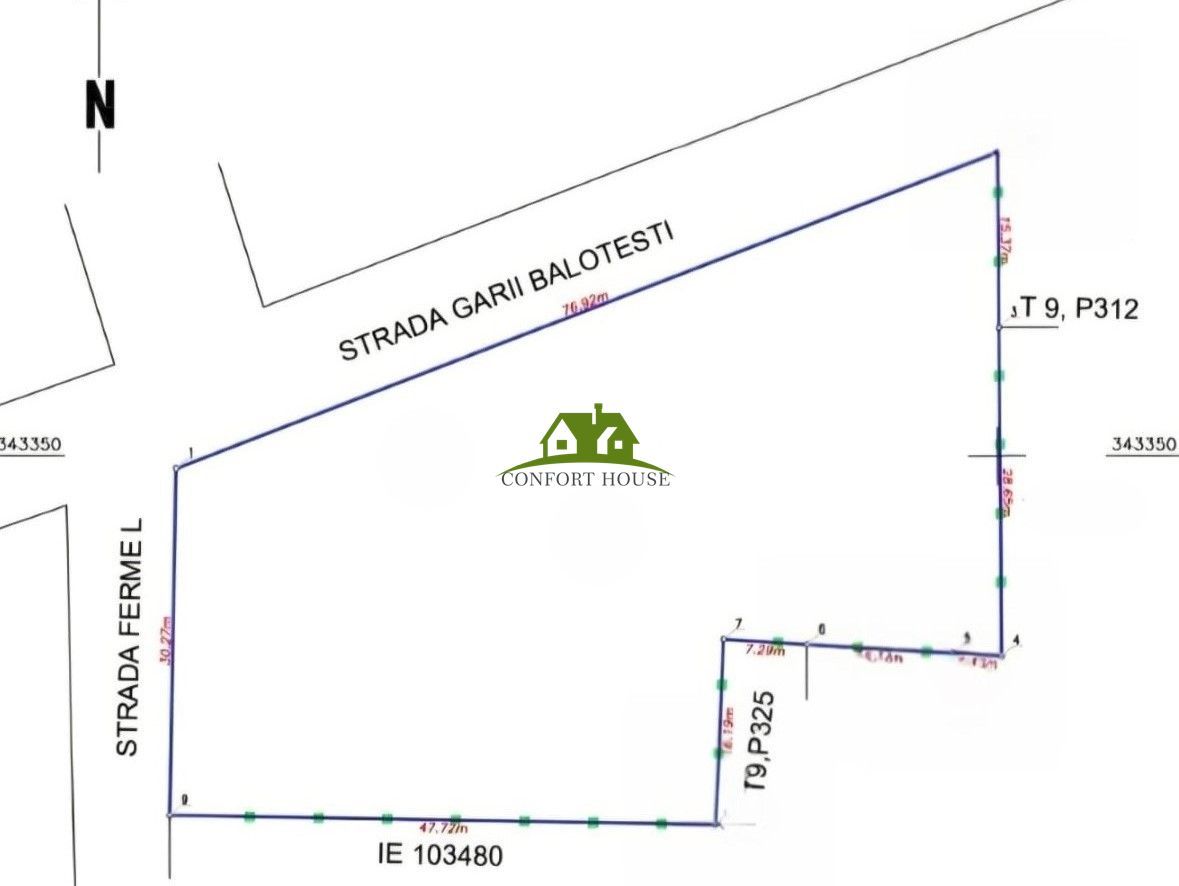 Otopeni intravilan 2.844 mp, colț stradal, deschidere dublă - C.U. - Poză 5