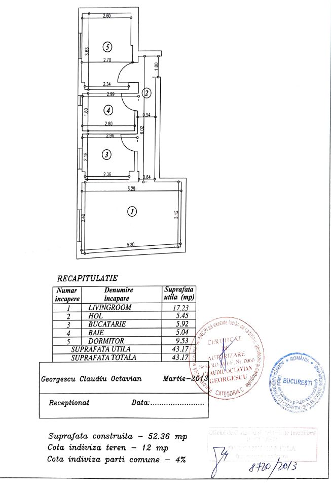Vânzare ap. 2 camere decomandat | 450 m metrou Gorjului | Demisol - Poză 9