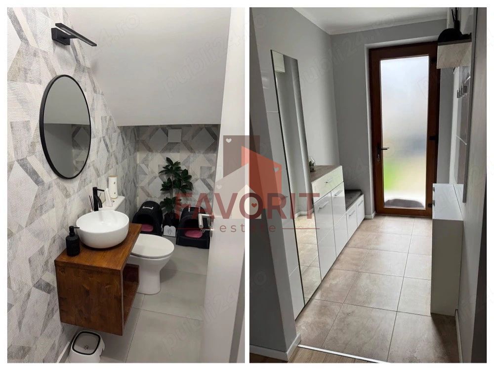 Duplex | P+M+Pod | Toate utilitatile | Mobilat si utilat | Sacalaz - Poză 8