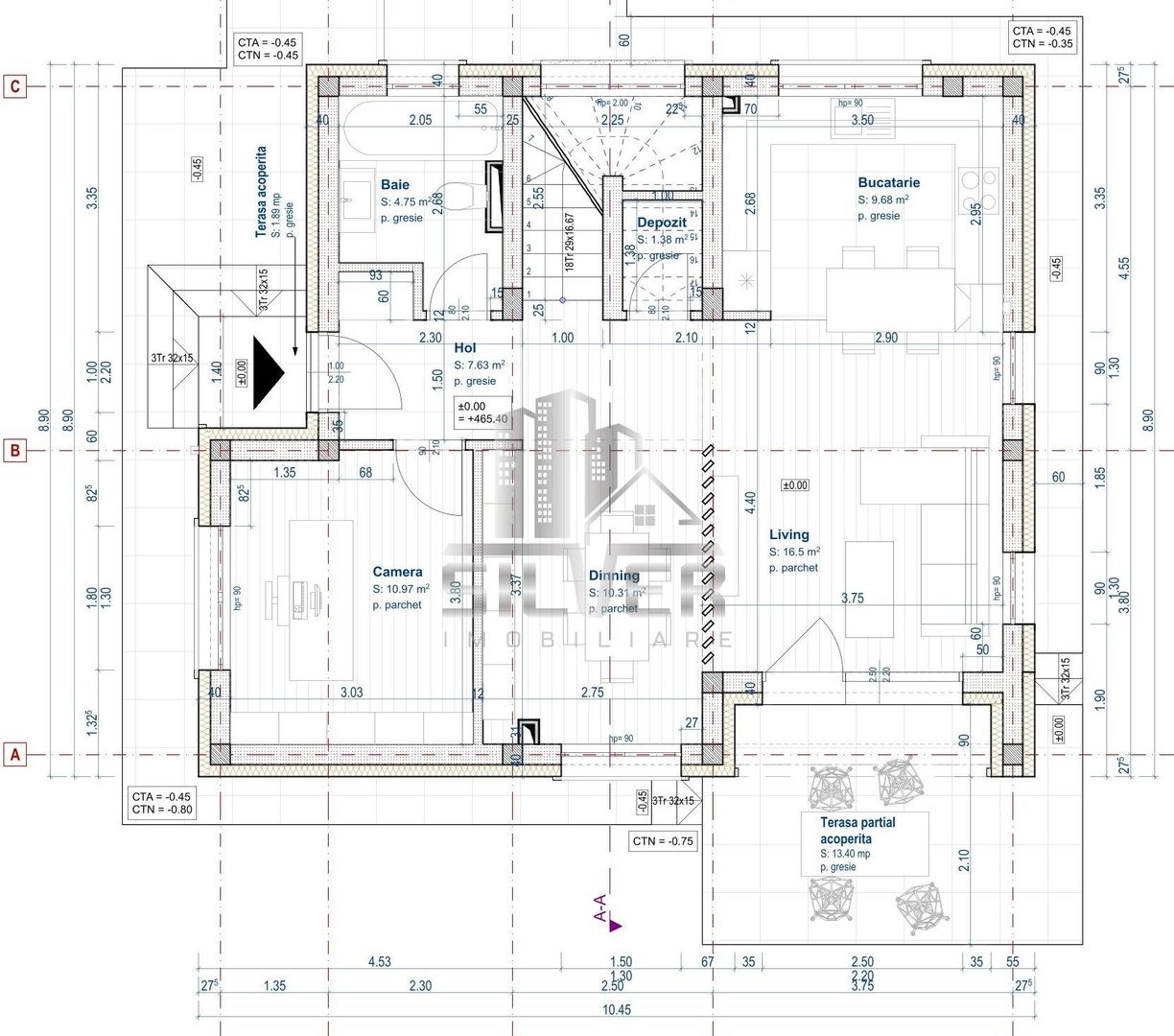 Casa individuala cu teren de 519 mp in zona accesibila. - Poză 3
