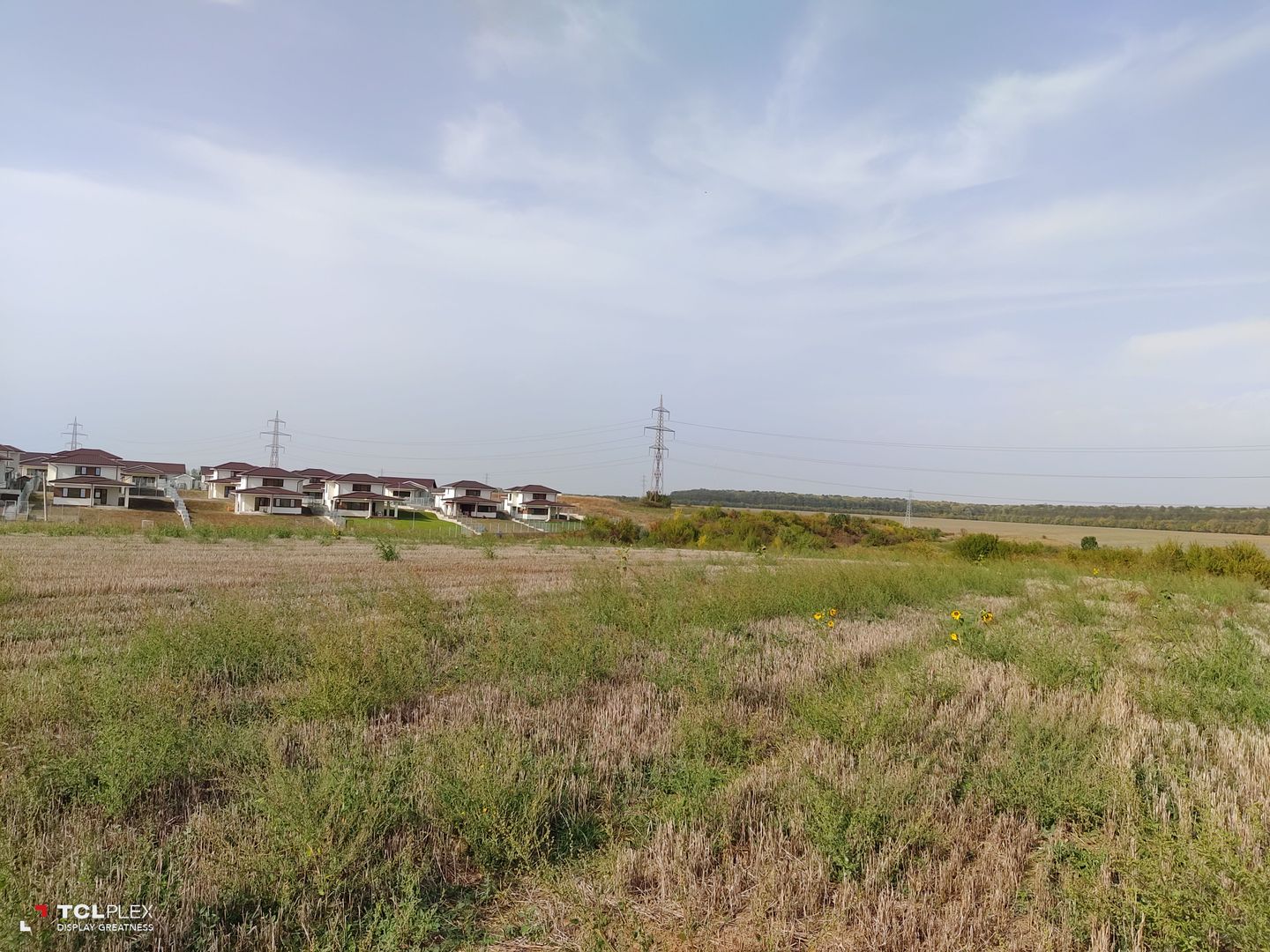 Teren intravilan 970 mp,Balotessti,intravilan linga vile - Poză 1