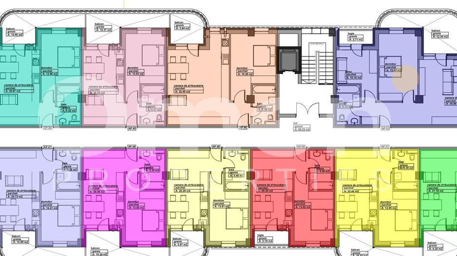 Apartamente 3 camere de vânzare – 85.38 mp - Complex Lupului 10 - Poză 7