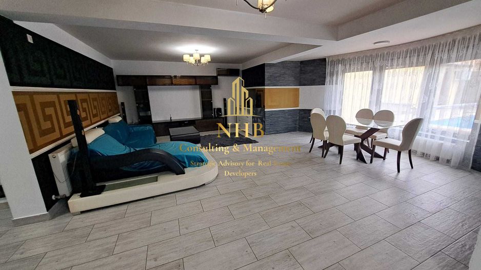 Vila de inchiriat 5 camere cu piscina -P+1- 208 mp Tunari- Pipera - Poză 7