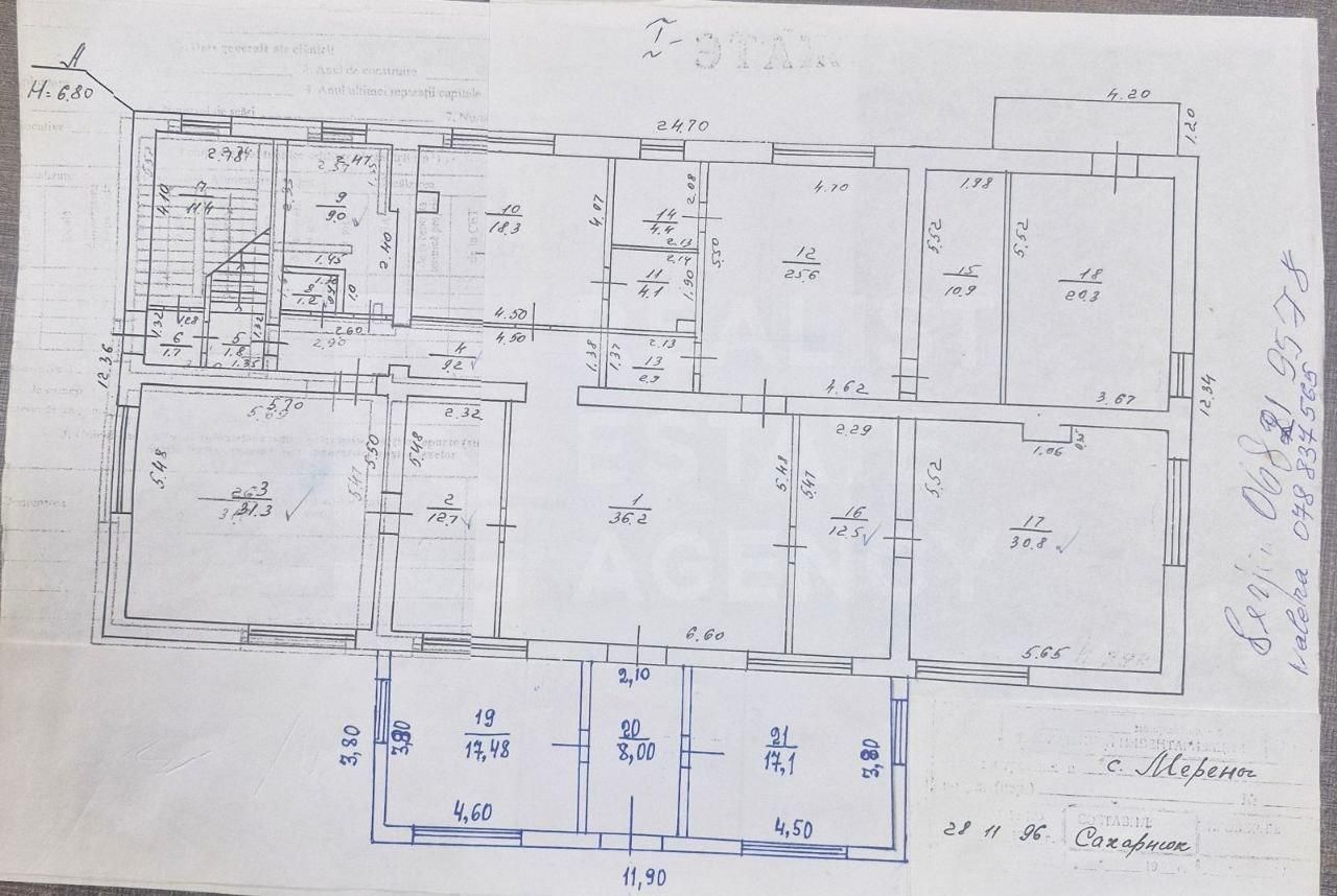 Vânzare spațiu comercial, 356 mp, strada Ștefan cel Mare, satul Mireni - Poză 29