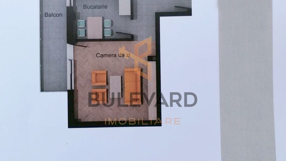 Apartament cu 2 camere decomandate+ gradina de 40 mp! - Poză 2