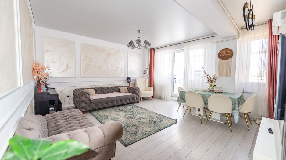 3 camere I 70,8 mp I balcon inchis I etaj 5/9 I Militari Residence - Poză 3