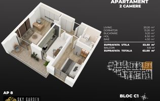 2cam. total dec. 3min metrou Berceni