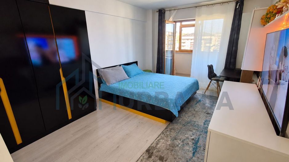 Apartament 1 cameră mobilat, decomandat, balcon închis și parcare inclusă – Vișan - Poză 1