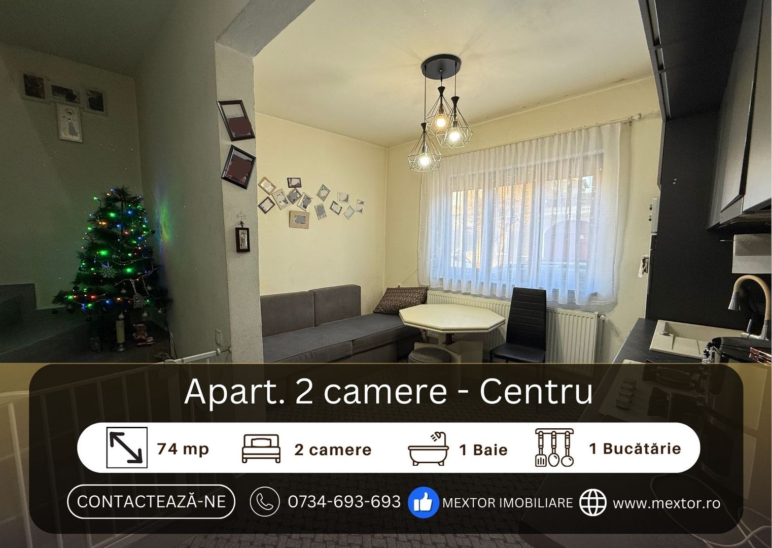 Apartament la casa, în centrul vechi, Medias - Poză 1