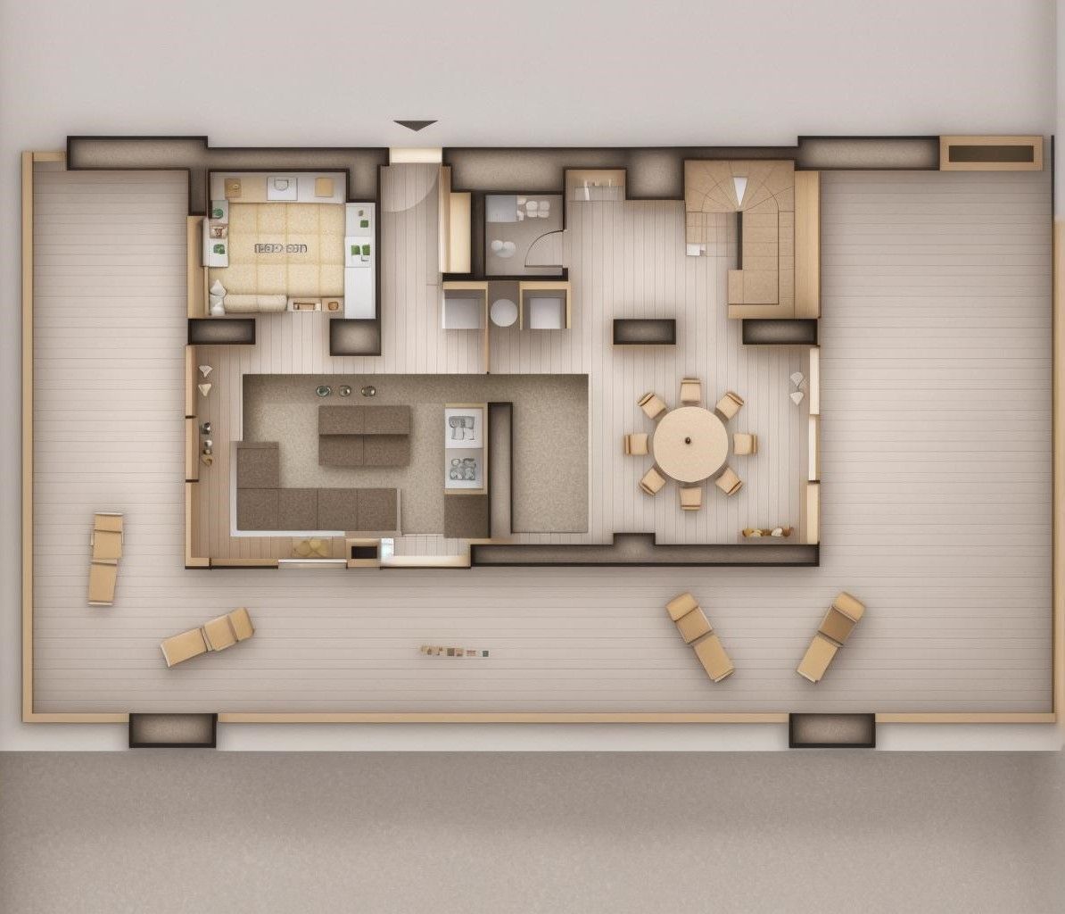 Penthouse Duplex | One Herastrau Plaza | Terase spectaculoase - Poză 24