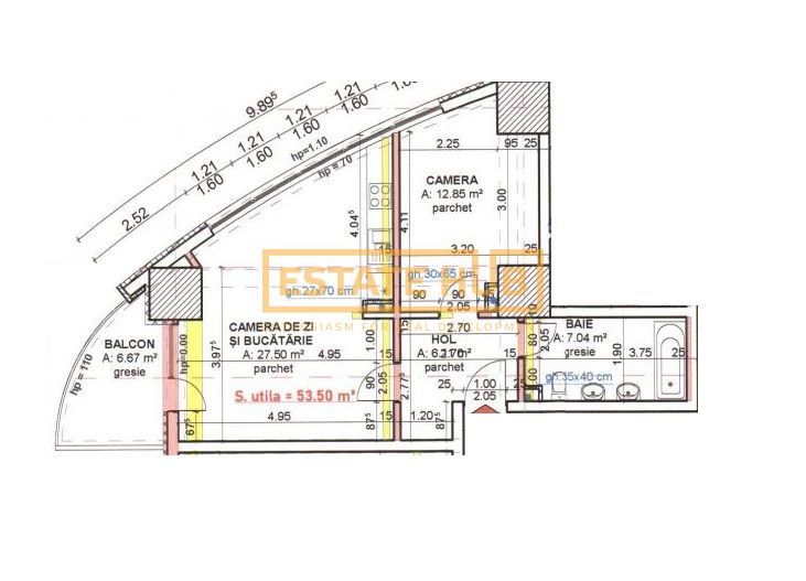 Apartament 2 camere FINISAT | CF | Oferta luna august! - Poză 7