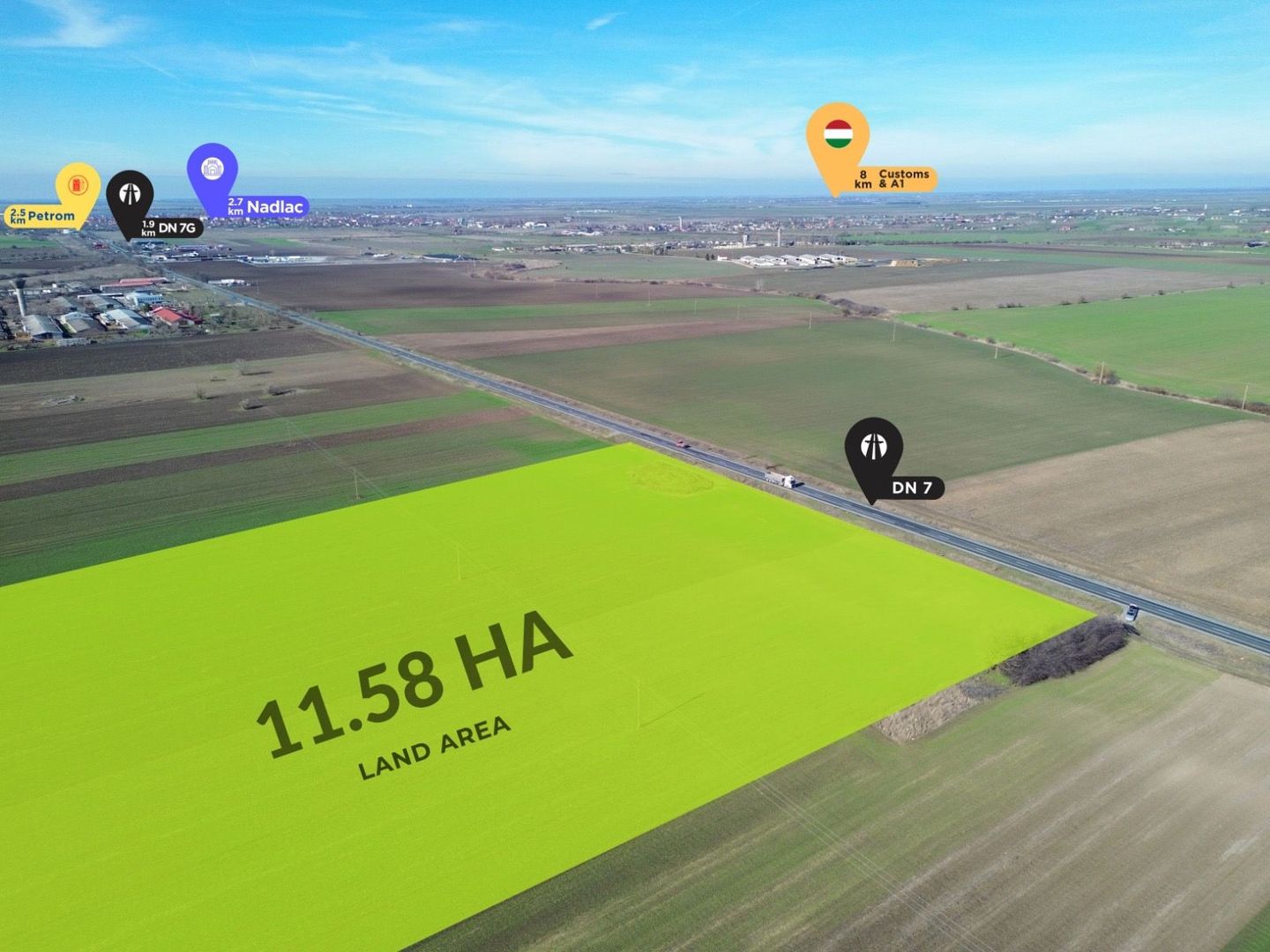 Teren folosinta conditii speciale | Oportunitate investitie | Nadlac - Poză 1