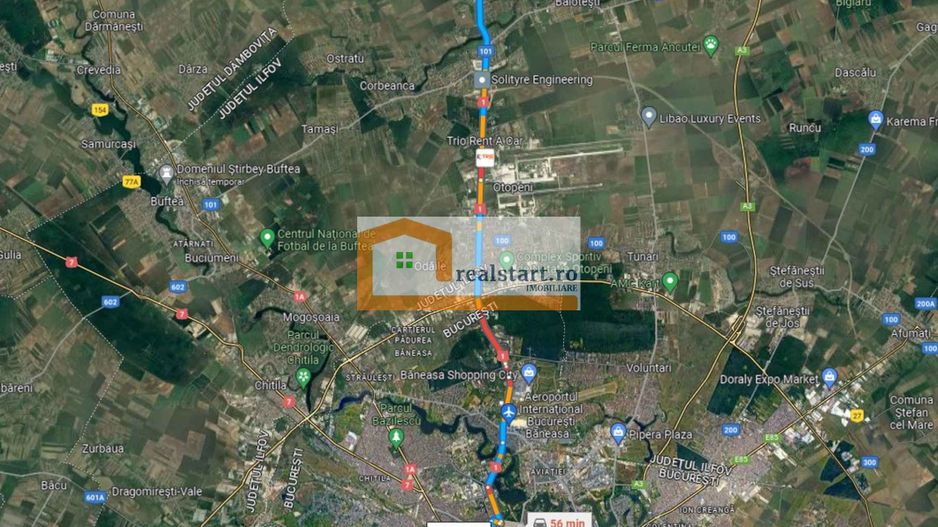 Teren generos, intre case noi, acces la toate utilitatile, inclusiv canalizare, - Poză 2