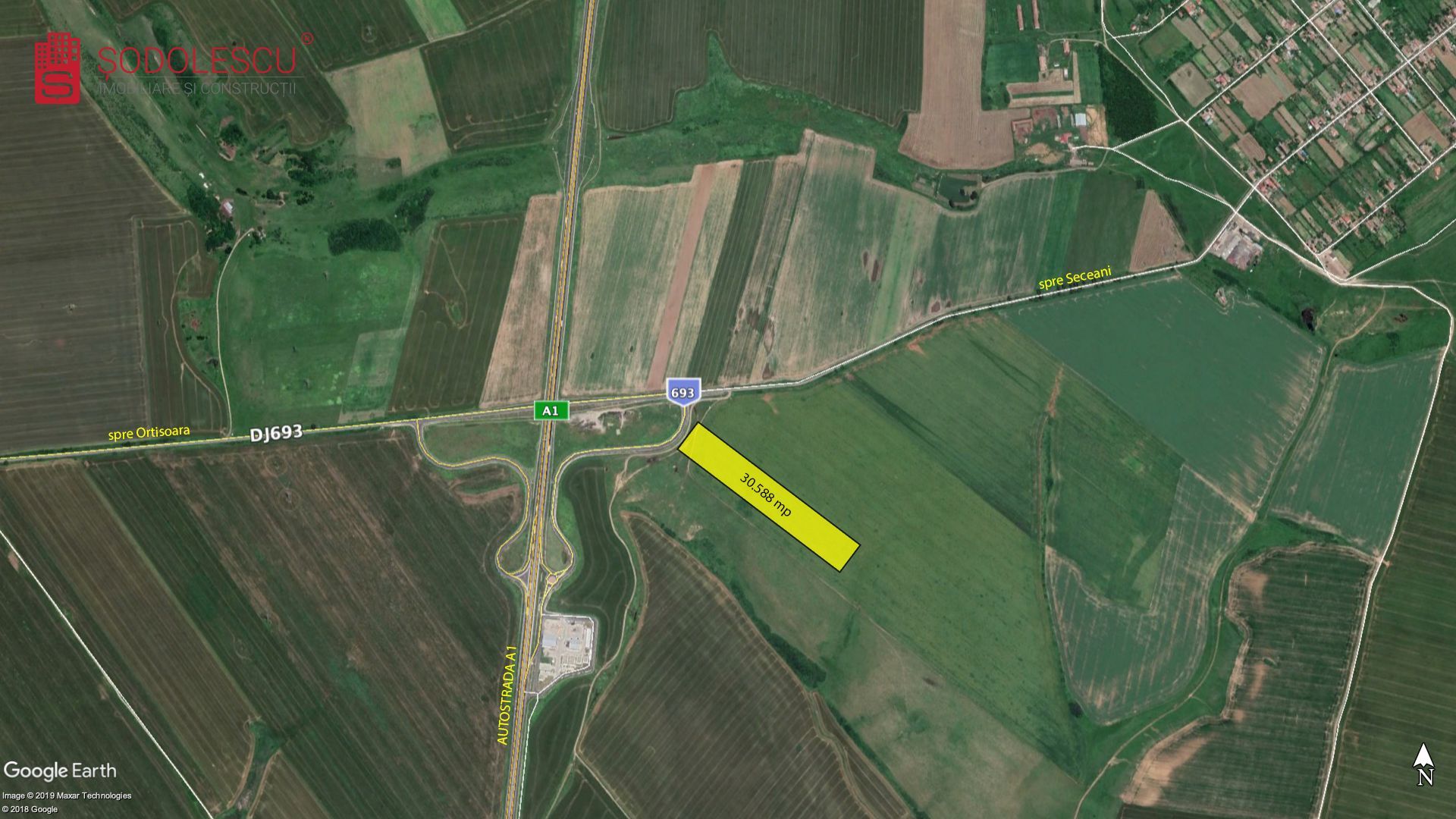 Teren la sosea Ortisoara - Autostrada A1 - Poză 5