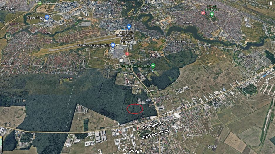 46644 mp teren in Padurea Baneasa proiect exclusivist - Poză 17