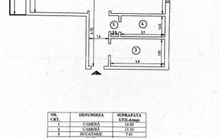 Apartament cu 2 camere, Rondul Vechi, Iasi - Poză 8