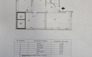 Oportunitate - Apartament cu trei camere in vila, zona Tractorul 70 mp - Poză 28