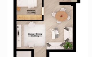 VANZARE | 2 CAMERE | BELLER | DOROBANTI - Schiță 9