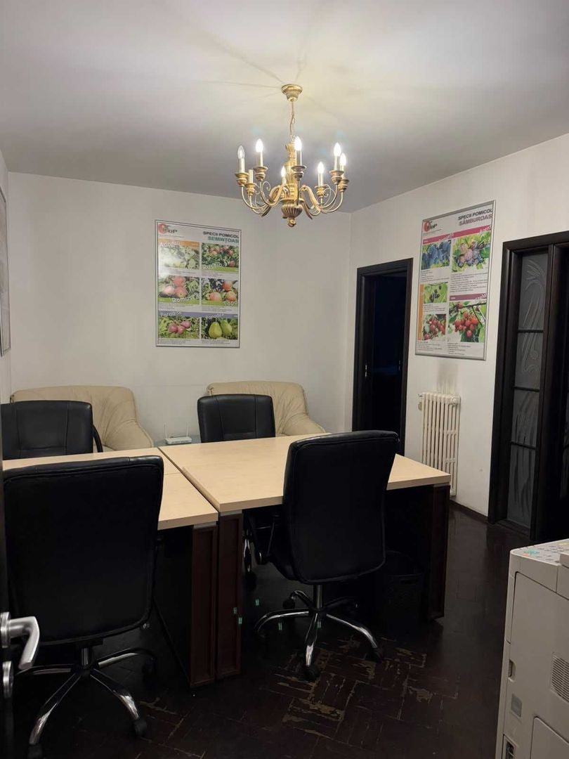 Apartament 3 camere, parter, Piața Romană – ideal locuință sau birou - Poză 3