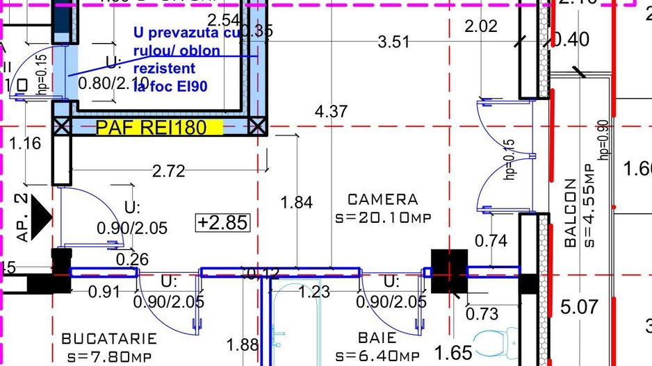 Garsoniera noua de vanzare la 5 minute de metrou laminorului - Poză 18