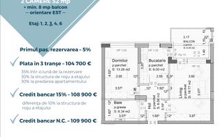 2 Camere | Studio | 0% Comision | Tractorul | 2026-2027 - Poză 15