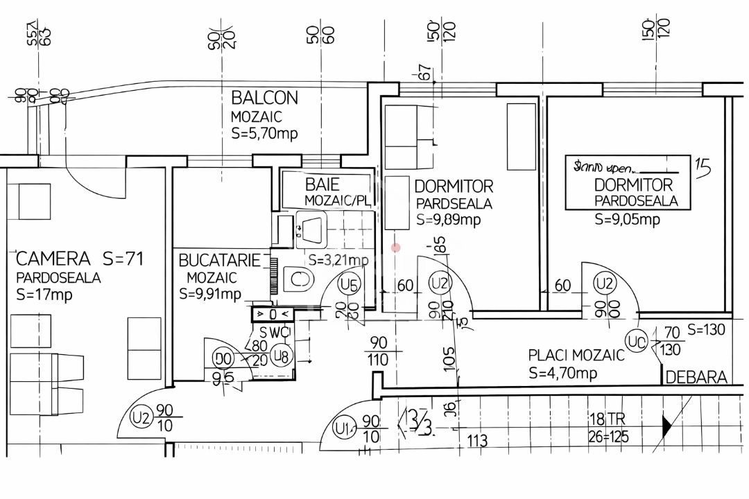 Apartament 3 Camere Complet Mobilat I Astra - Poză 5