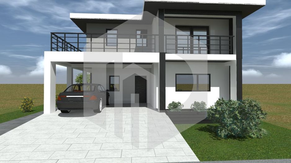 Casa singur in curte 160mpu 500 teren Selimbar - Poză 2