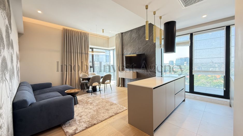 Apartament 3 camere mobilat in One Verdi Park cu loc de parcare - Poză 1