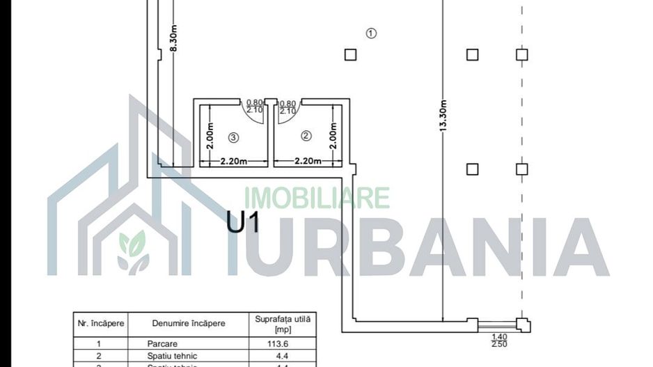 Spațiu comercial Hlincea Cetatuia 122 mp - Poză 2