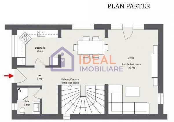 Casa Individuala Moderna cu 5 camere, in Cartierul Arhitectilor - Schiță 11