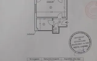 2 Camere | Confort 1 | Etaj 5/9 | Metrou Gorjului - Schiță 18