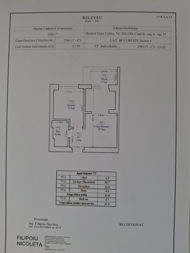 Apartament 2 camere-Prima inchiriere, bloc nou 2026, Astorium Life Residence - Poză 11