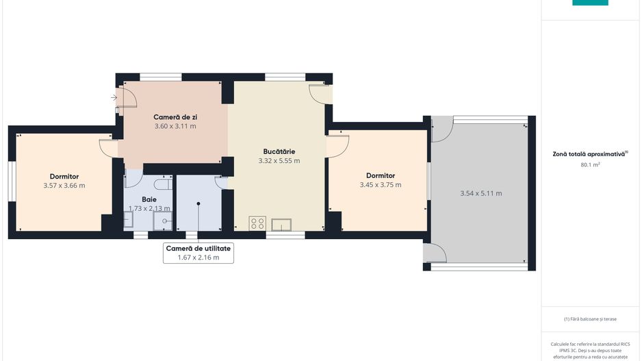 Casă cu 3 camere și teren generos, Pâncota - Poză 9