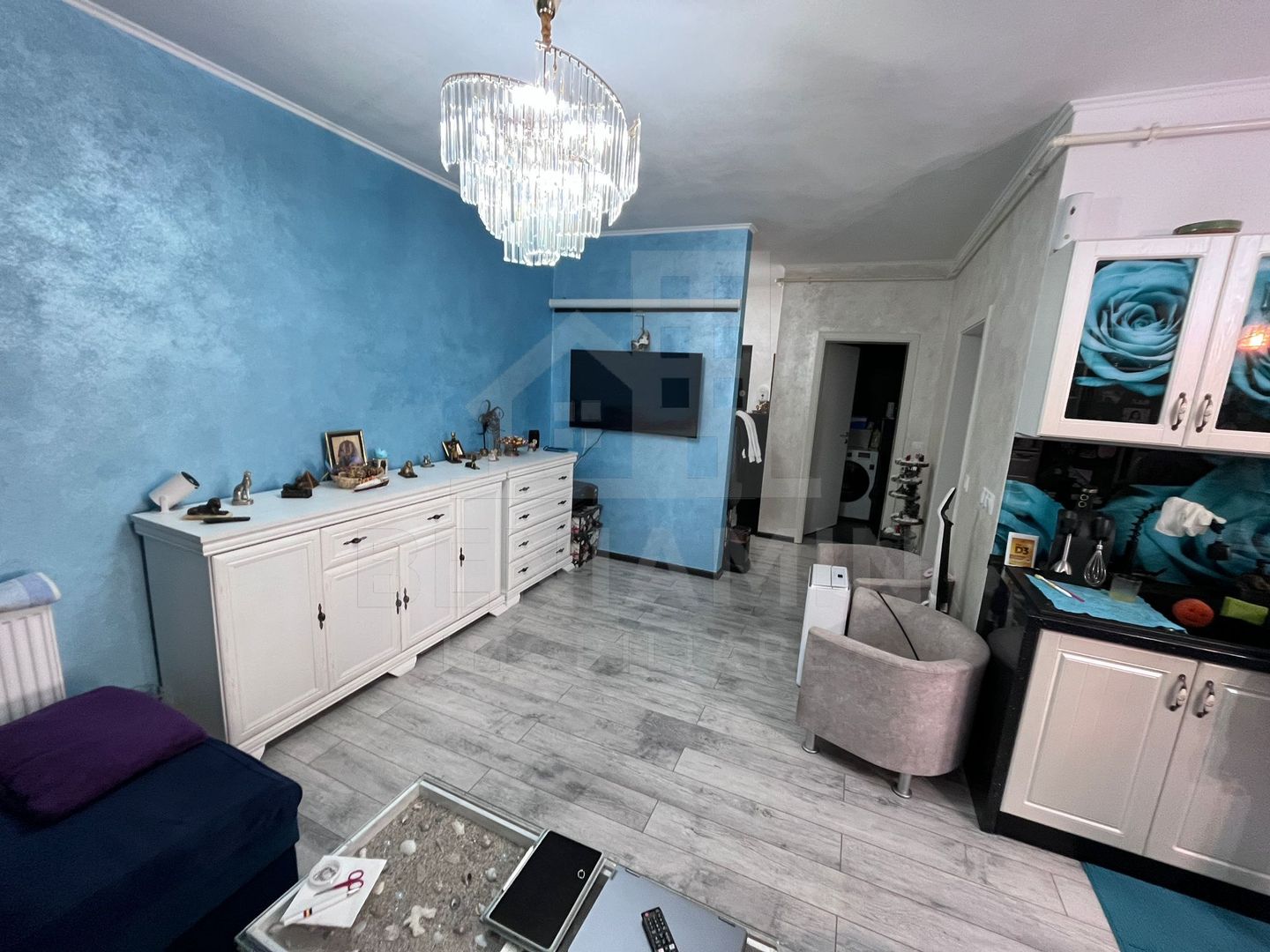 Apartament-Bloc-Nou-Parcare-Curte-Proprie-45mp-Mobilat-Utilat-Liber - Poză 4