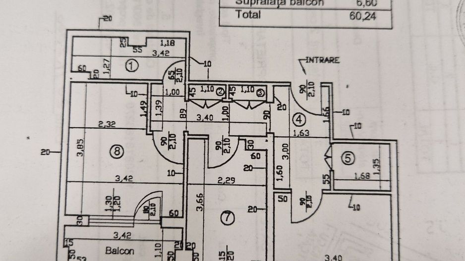 Apartament 2 camere - 1 Mai - Poză 8