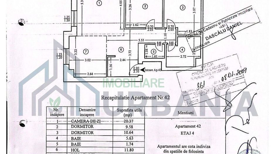 Apartament 3 camere, complex rezidențial Green Park, Tătărași, Iași - Poză 5