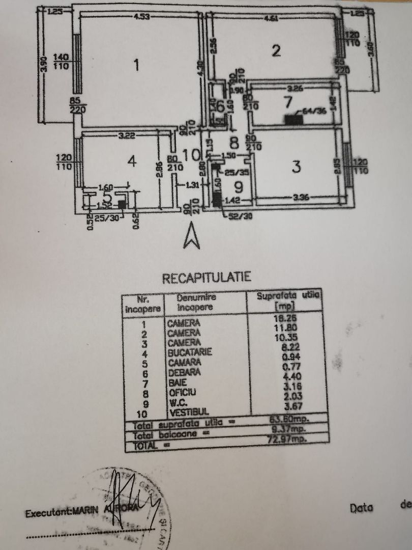 APARTAMENT 3 CAMERE ZONA APUSULUI - Poză 7