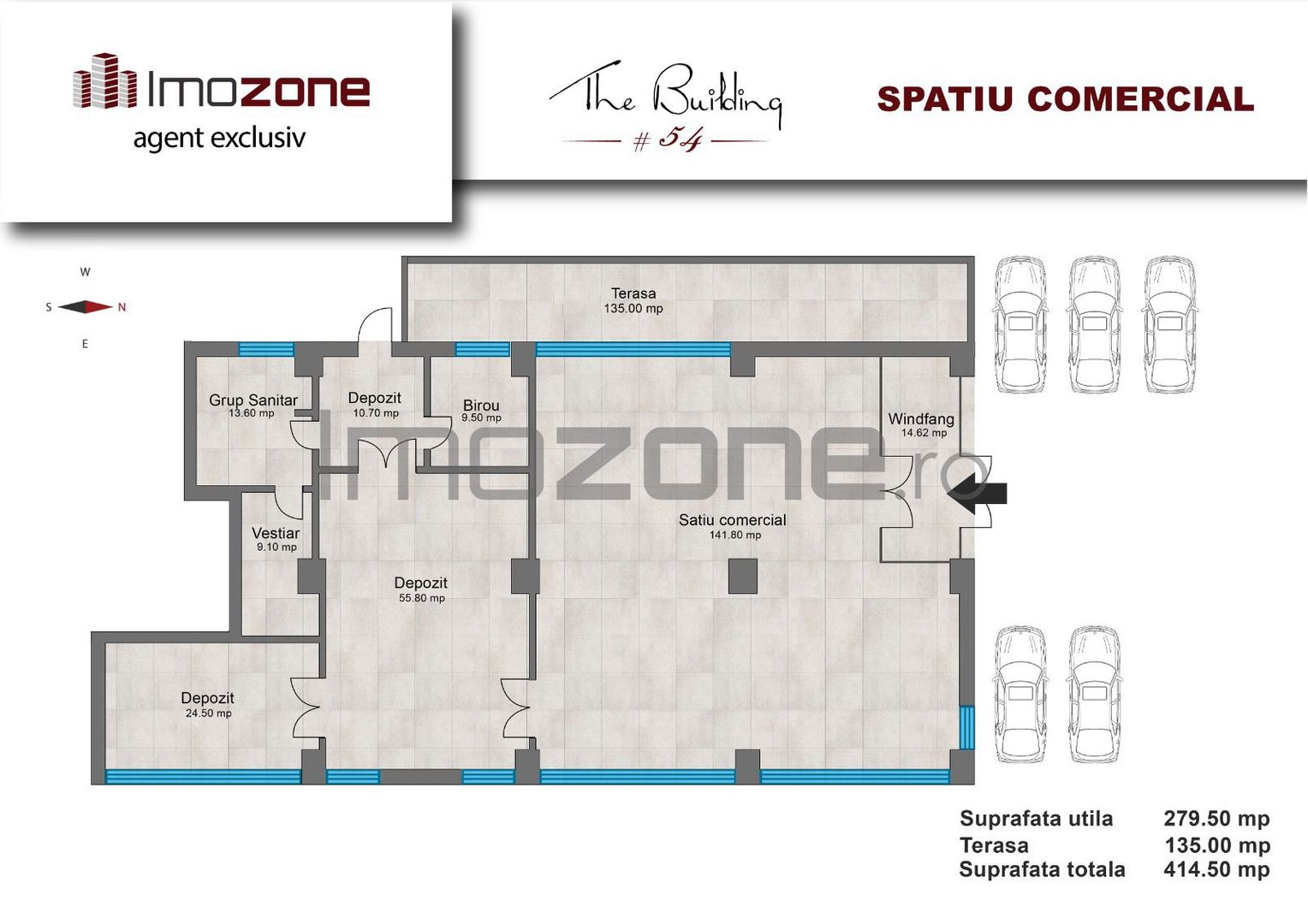 Spatiu Comercial | Militari-Uverturii-Apusului | 280mp + 135mp (terasa) - Poză 1