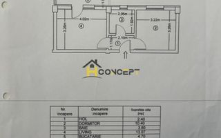 Ap modern 2 camere mobilat utilat Drumul Fermei - Poză 14