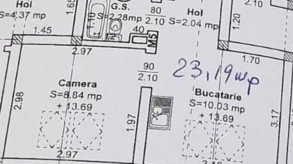 Apartament 1 camera la Mansarda zona Bucovinei - Poză 2