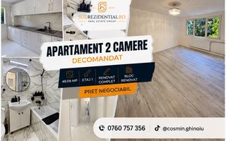 2 camere complet renovat, disponibil imediat, Luica, Strada Tatulesti - Poză 1