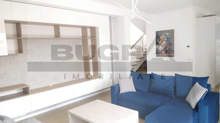 Duplex finisat modern de 120mp, curte 250mp, 2 parcari, zona Terra - Poză 1