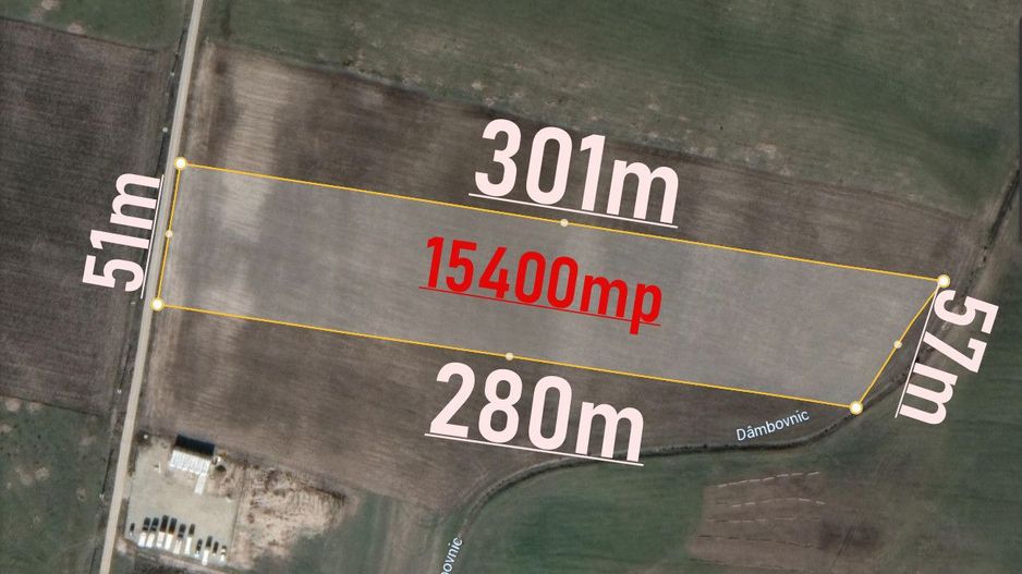 Vanzare Teren Industrial Zona Papillon Albota - Poză 3