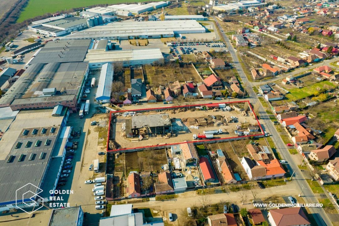Spatiu comercial cu teren de 5380 mp, Sannicolau Mic - Poză 2
