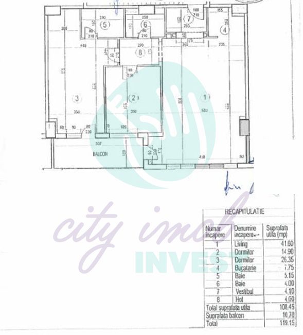 Apartament 3 camere vis-a-vis de parcul Herastrau - Poză 3