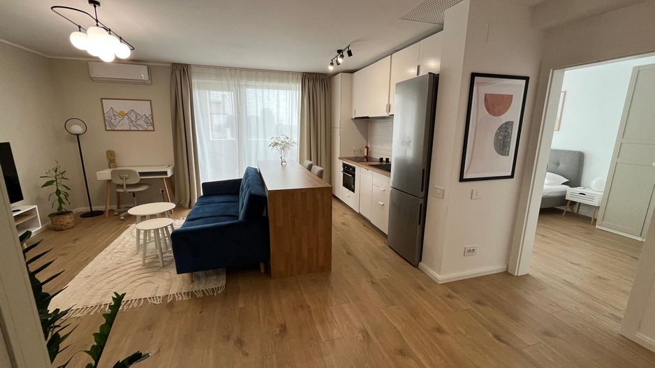 Apartament mobilat 2 camere superb cu terasa | Core Timpuri Noi - Poză 7