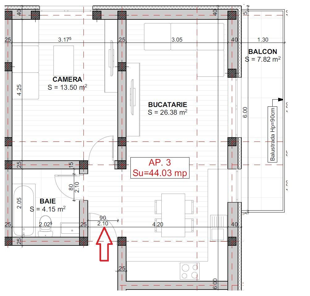 Giroc – zona ESO | Bloc nou P+3 | Lift | TVA si Loc de Parcare incluse - Poză 7