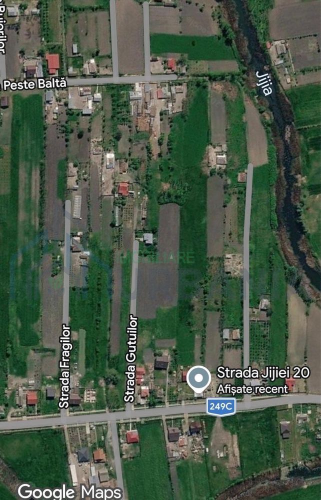 Teren intravilan de vânzare în comuna Golești, sat Golești, strada Jijiei nr. 20 - Poză 4